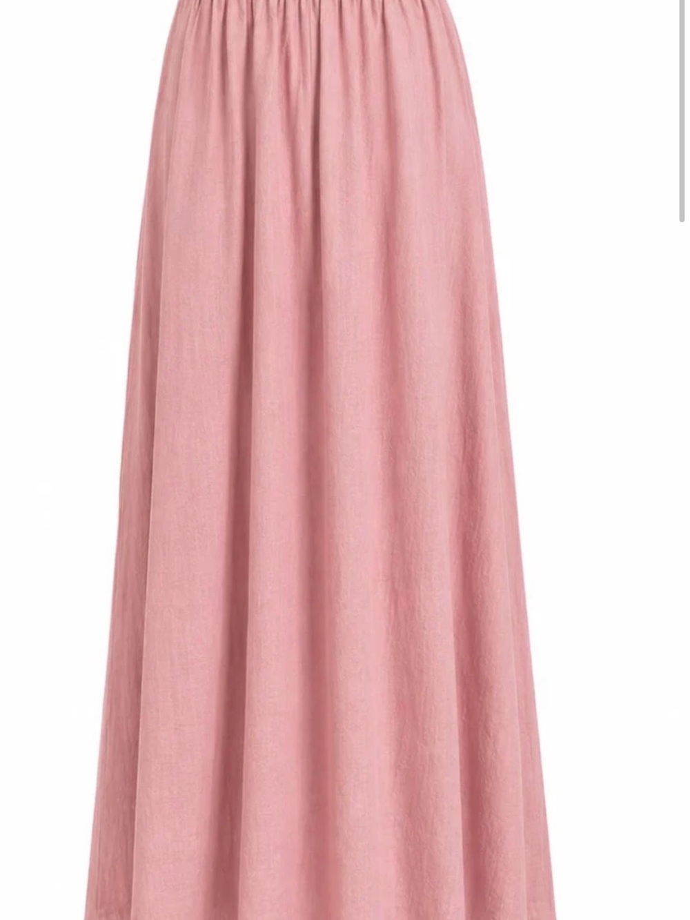 NWT Aleeza Paris Dusty Pink Laura Flowy Skirt - Medium